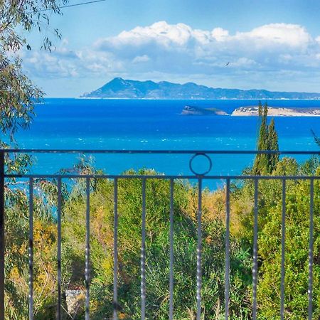 Villa Afionas - 3 Minutes From The Beach With Heated Eco-Pool And Sunset View Eksteriør billede
