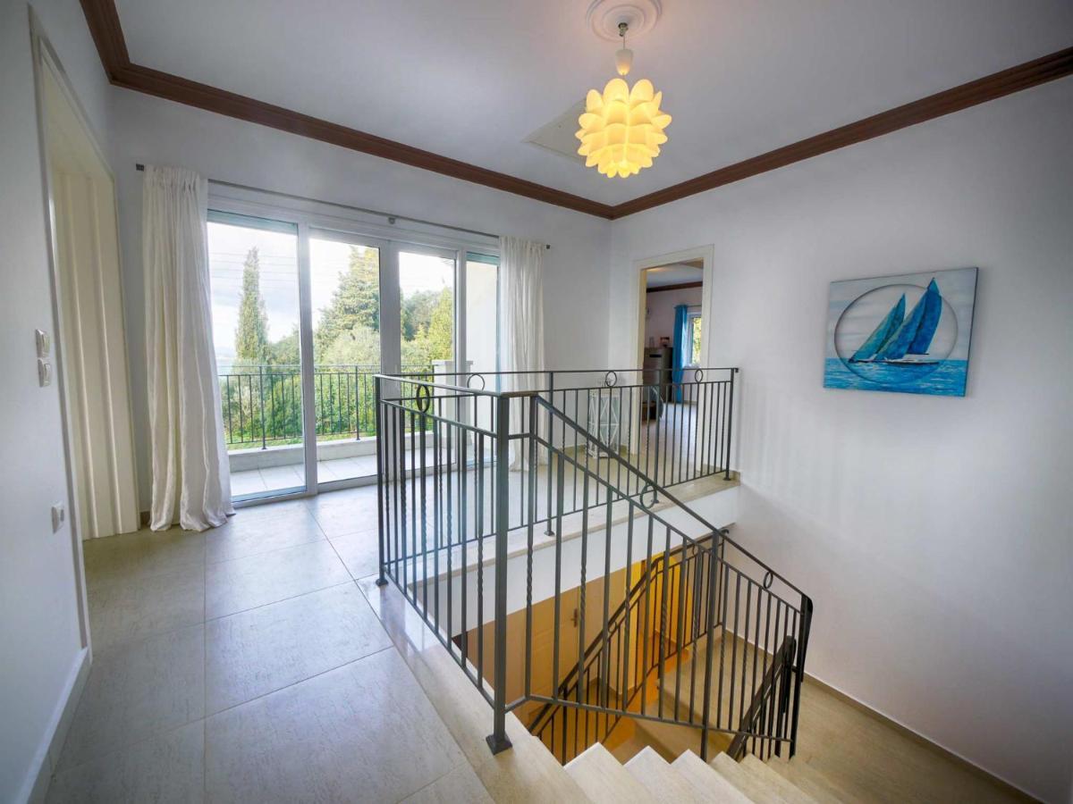 Villa Afionas - 3 Minutes From The Beach With Heated Eco-Pool And Sunset View Eksteriør billede