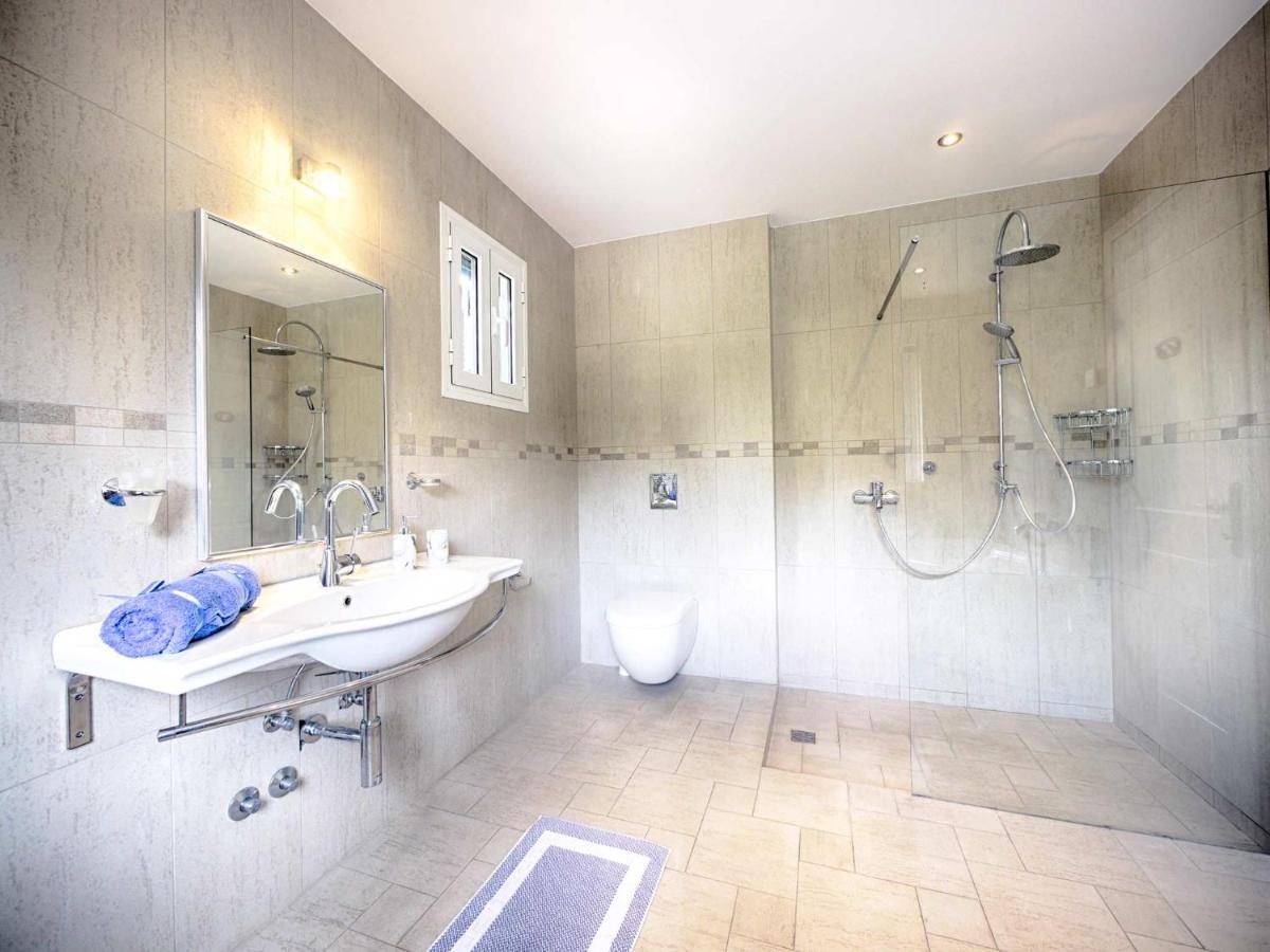 Villa Afionas - 3 Minutes From The Beach With Heated Eco-Pool And Sunset View Eksteriør billede