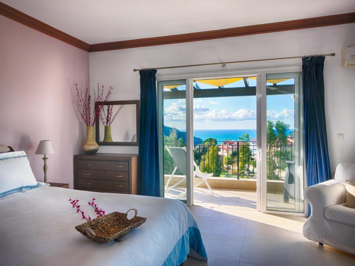 Villa Afionas - 3 Minutes From The Beach With Heated Eco-Pool And Sunset View Eksteriør billede