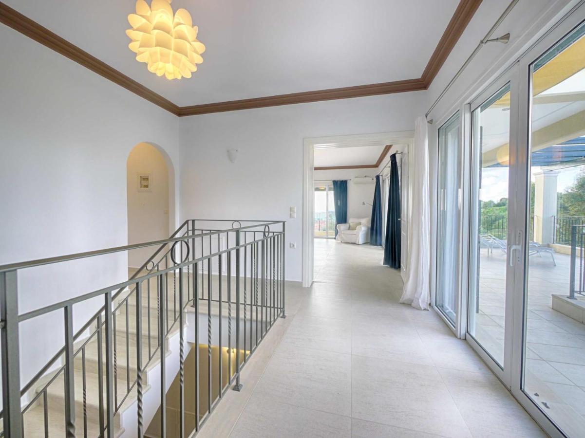 Villa Afionas - 3 Minutes From The Beach With Heated Eco-Pool And Sunset View Eksteriør billede
