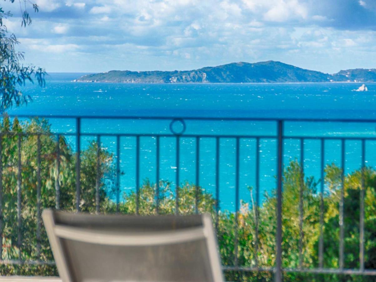 Villa Afionas - 3 Minutes From The Beach With Heated Eco-Pool And Sunset View Eksteriør billede