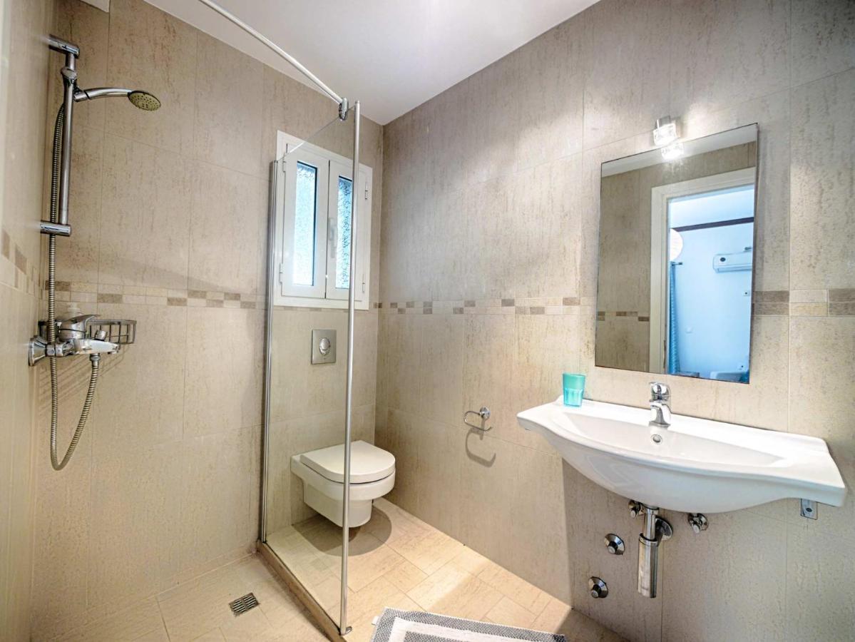 Villa Afionas - 3 Minutes From The Beach With Heated Eco-Pool And Sunset View Eksteriør billede