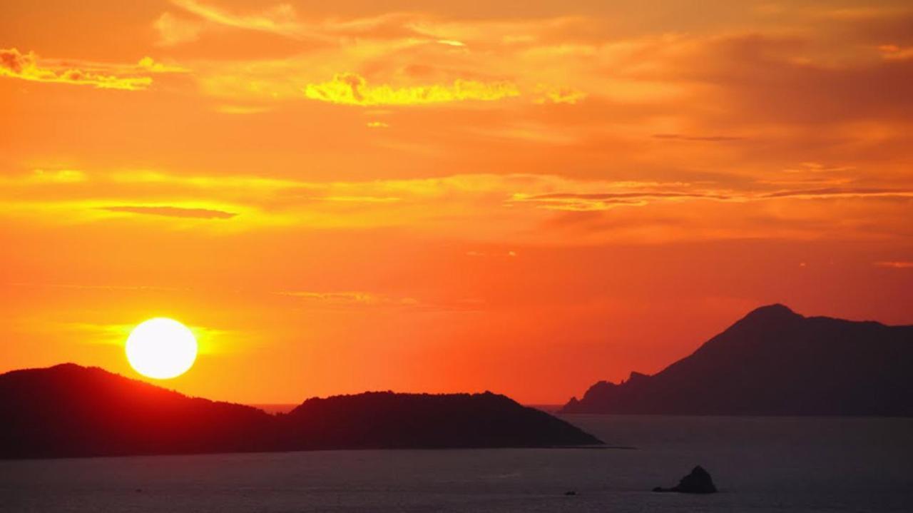 Villa Afionas - 3 Minutes From The Beach With Heated Eco-Pool And Sunset View Eksteriør billede